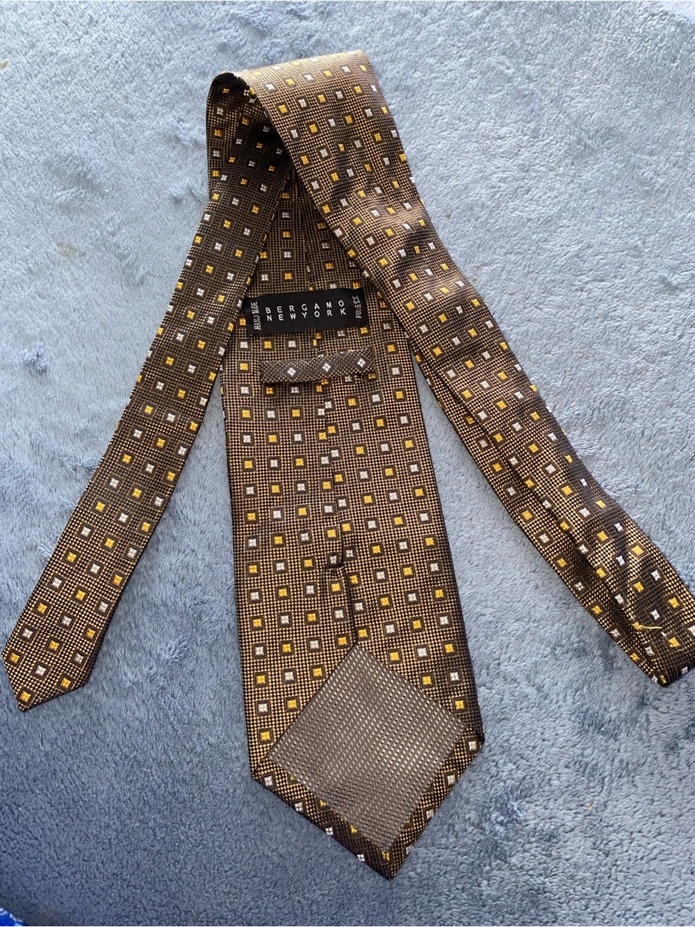 Men's Assorted Brown and Neutral Patterned Ties - Pack of 4, Vintage Classic - Picture 11 of 13